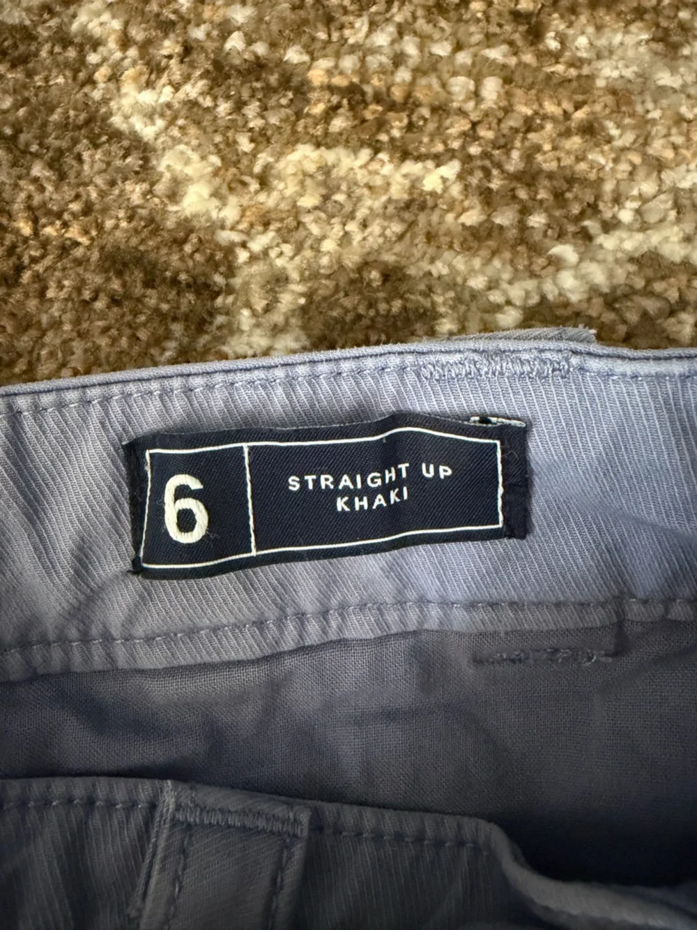 Gap STRAIGHT UP KHAKI Size 6 - Picture 2 of 7